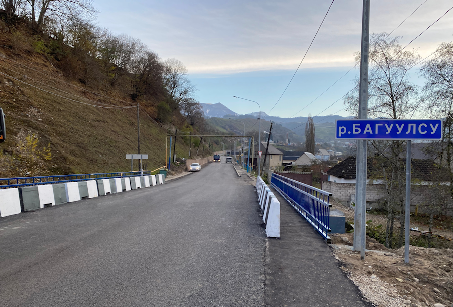 Кабардино-Балкария: на автодороге Чегем II – Булунгу капитально отремонтировали 3 моста