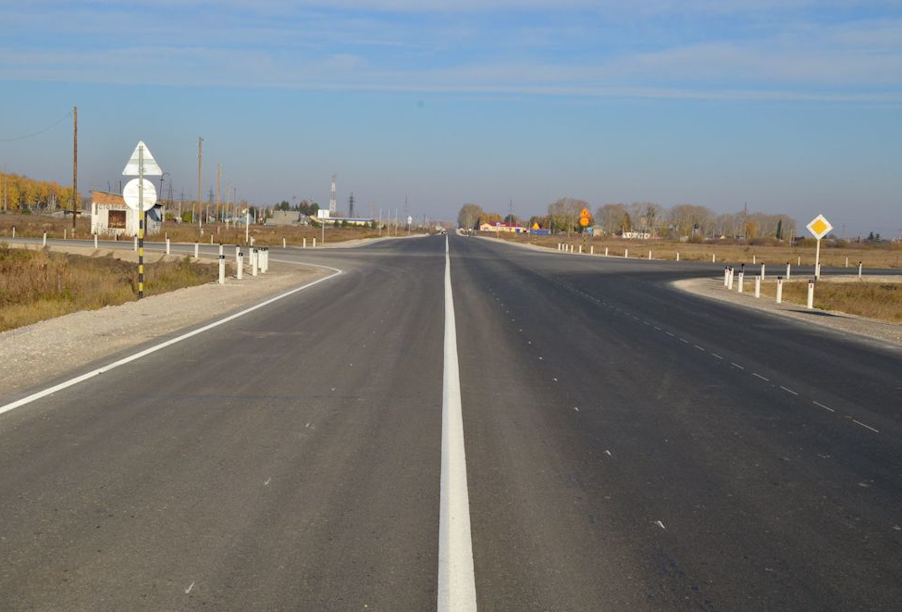 Благодаря нацпроекту в Новосибирской области отремонтировали региональную трассу, соединяющую три района