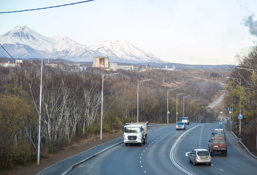 Камчатский край: работы по строительству дороги к аэропорту, запланированные на этот год, завершены