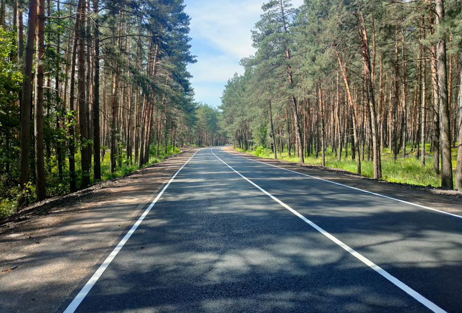 В Белгородской области досрочно отремонтирована дорога к селу Хохлово