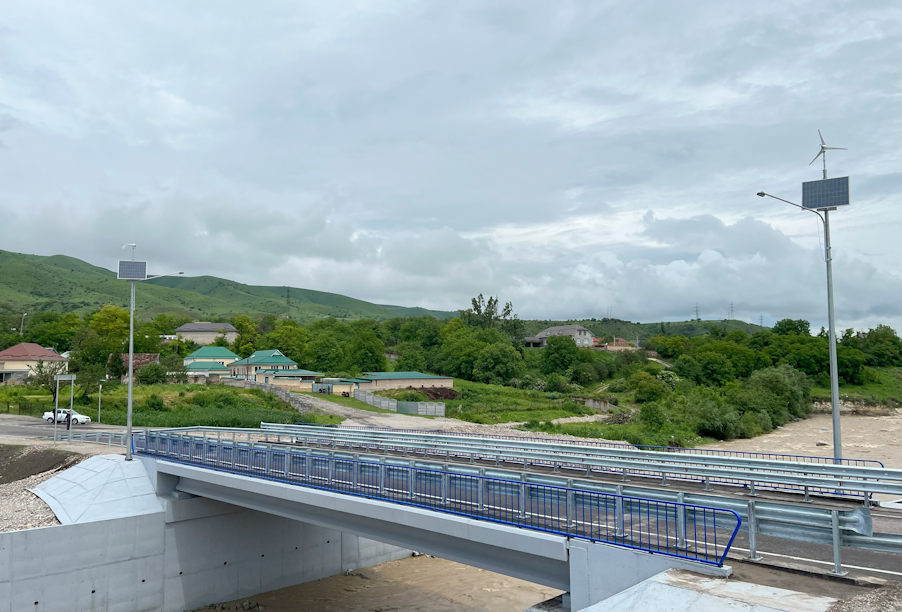 Кабардино-Балкария: мост в селении Заюково введен в эксплуатацию