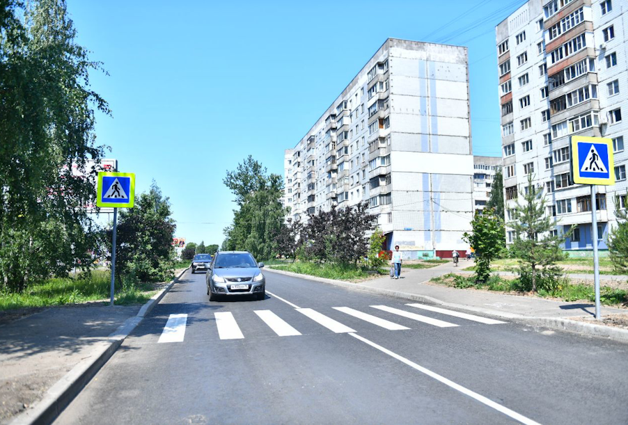 В Ярославле комиссия проинспектировала ход ремонта на Ленинградском проспекте