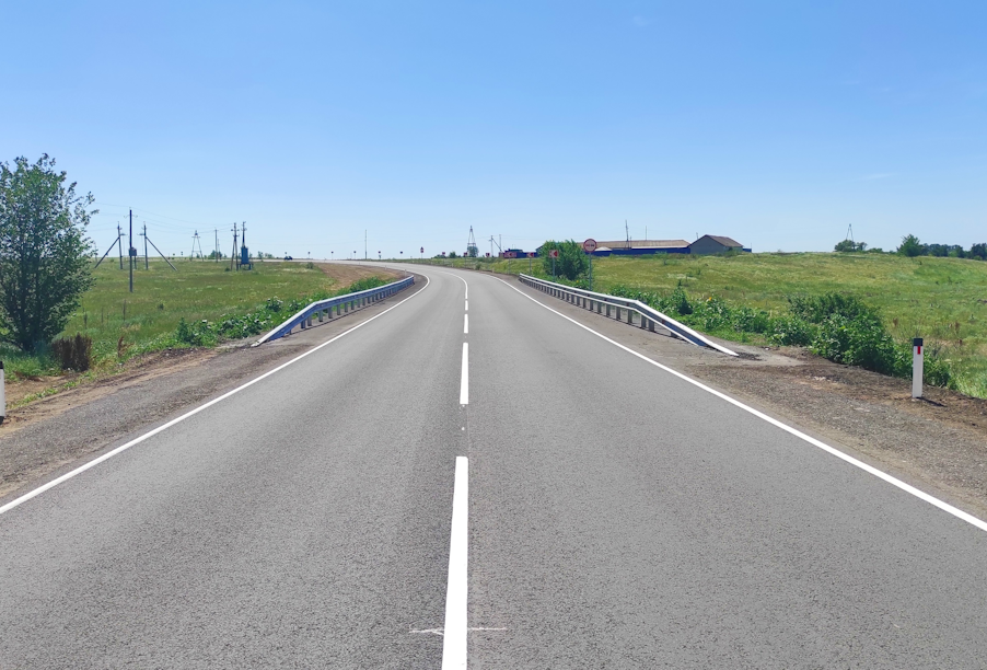 В Волгоградской области обновили свыше 12 км трассы Фролово – Ольховка – Липовка
