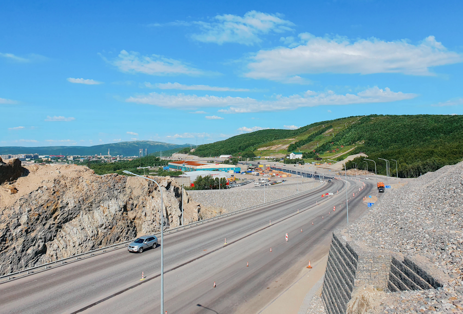 На финишной прямой: 5-километровый участок подъездной дороги к Североморску готов на 96 %