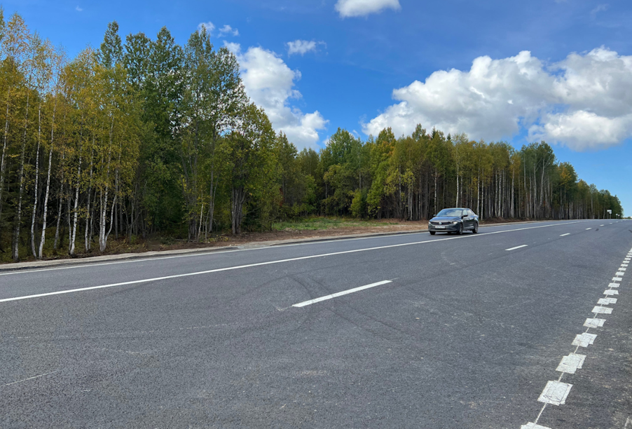 В Прикамье построили дополнительные полосы на трассе Пермь – Ильинский