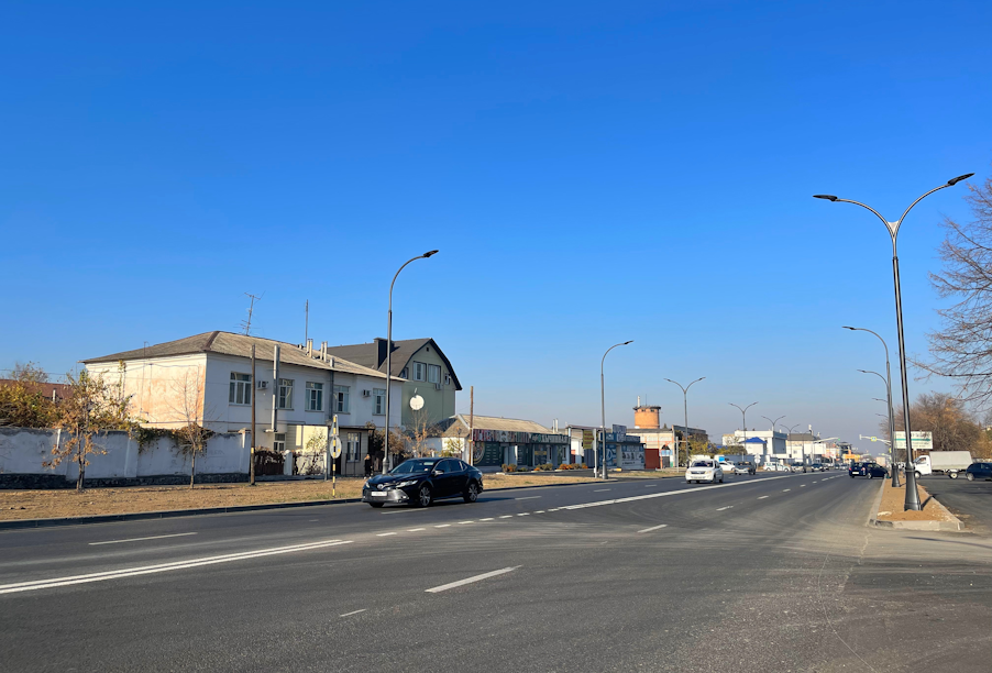 В Нальчике завершены работы по капитальному ремонту улицы Кабардинской