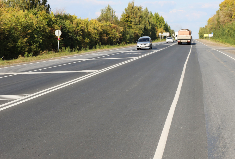 В Чувашской Республике в 2023 году благодаря нацпроекту отремонтировали более 118 км дорог
