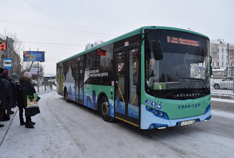 Более 3,5 млн пассажиров воспользовались новыми автобусами в столице Бурятии с начала года