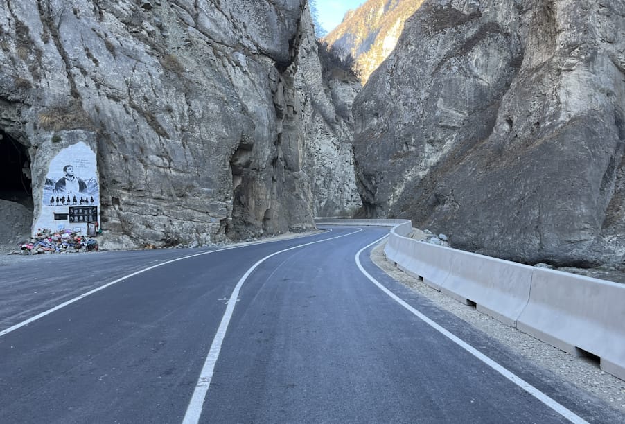 Участок дороги до Даргавса в Северной Осетии будет реконструирован