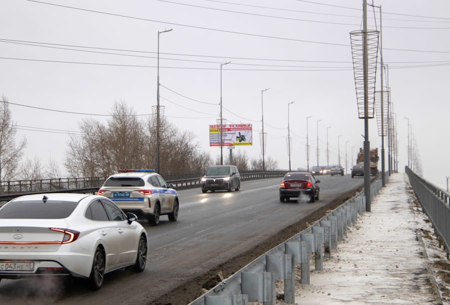 В Кургане капитально отремонтирован мост на проспекте Маршала Голикова